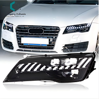 Pour Audi A7 2011-2014, lentille de projecteur de phare, signal dynamique RS7, phare avant, phares LED d'origine, DRL, accessoires automobiles