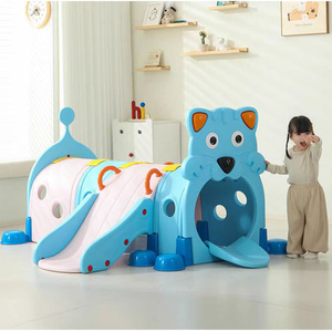 Trong Nhà/Ngoài Trời Trẻ Em Của Sân Chơi Thiết Bị Nhựa Chơi Trượt Đường Hầm Đồ Chơi Thiết Lập Cho Trẻ Mẫu Giáo Trẻ Mới Biết Đi Cảm Giác Đào Tạo Công Cụ - Product Image 6