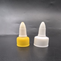 Bouchon à vis en plastique de 18 mm pour flacons d'encre, flacons d'huile capillaire, bouchons pour emballage industriel