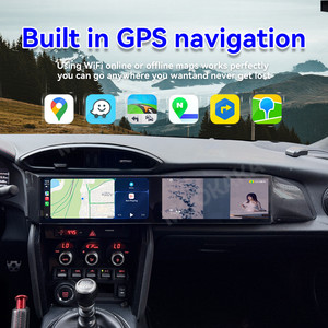 Autoradio MOOKAKA double écran 4K de 10,25 pouces pour Toyota <span class=keywords><strong>86</strong></span>/Subaru BRZ 2012-2019, <span class=keywords><strong>Android</strong></span> 15, GPS Navi, stéréo, CarPlay sans fil - Product Image 5