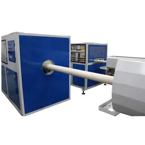 Machine d'extrudeuse de tuyaux plastique PVC, pour plastique, avec contrôleur PLC, 160-315mm