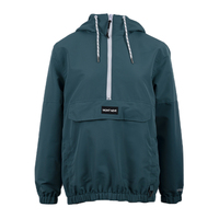 Veste coupe-vent à demi-zip pour homme, imperméable, logo personnalisé, nylon recyclé, légère, coupe-vent, pull à capuche, anorak