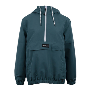 Chaqueta Cortavientos con Media Cremallera para Hombre, <span class=keywords><strong>Impermeable</strong></span>, con Logotipo Personalizado, de Nailon Reciclado, Ligera, Cortavientos, con Capucha, Tipo <span class=keywords><strong>Anorak</strong></span> - Product Image 4