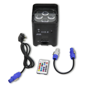 Freedom Par Hex-4 unidades * 18w RGBWA UV 6 en 1, minibatería recargable inalámbrica DMX, luz PAR - Product Image 5