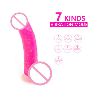 Delove <span class=keywords><strong>Vibrator</strong></span> 360 realistis, mainan seks <span class=keywords><strong>Dildo</strong></span> g-spot dapat ditekuk dan 7 frekuensi getaran kuat untuk wanita - Product Image 4