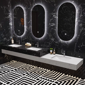 <span class=keywords><strong>Precio</strong></span> caliente, artículos sanitarios acrílicos, baño, superficie sólida, <span class=keywords><strong>lavabo</strong></span> blanco, fregaderos, <span class=keywords><strong>lavabo</strong></span> de encimera - Product Image 5