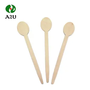 Chinese Factory Wholesale Natural Birch Wooden Coffee Stirrer Sticks Cheap