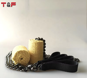 Livraison rapide prix de gros Fire Juggling Flow Glow Equipment Classic Pro Fire Poi Set Fire Poi Chain Flow Arts Poi - Product Image 1