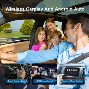 3IN1 CarPlay Ai Box Android Auto Wireless 2 + 32G Audi รับประกัน1ปี <span class=keywords><strong>YouTube</strong></span> Netflix Google Store <span class=keywords><strong>แปลง</strong></span>วิดีโอแบบมีสาย - Product Image 2