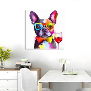 Pintura de animales DIY personalizada por números, pintura al óleo de gato colorido por números, Kits de decoración de habitación, pinturas y artes de pared - Product Image 2