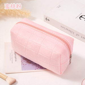 Nueva Bolsa de Maquillaje Esponjosa y Linda, Bolsa de Almacenamiento de Productos para el Cuidado de la Piel de Alta Calidad, Bolsa Organizadora Portátil para Teléfono Móvil para Mujer - Product Image 4