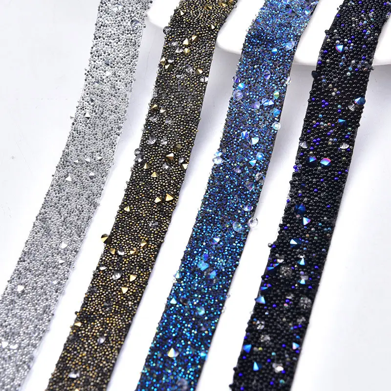 Deepeel RD160 1.5Cm Diy Wedding Cake Party Decoratie Trims Trouwjurk Tape Naaien Strass Kralen Kant