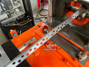 2025 rãnh Góc cuộn tạo thành máy tường Góc cuộn tạo thành máy với động cơ servo góc thanh Keel làm cho máy - Product Image 4