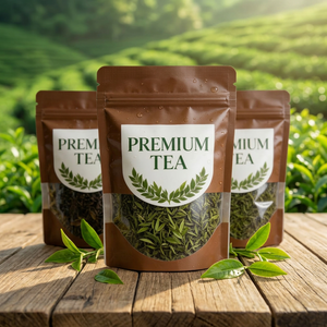 Custom Printing Reusable Packaging <b>Bag</b> 200g 250g 1kg Stand up Pouch <b>Empty</b> <b>Tea</b> <b>Bags</b> Wholesale Plastic Food <b>Tea</b> Packaging <b>Bag</b> - Product Image 1
