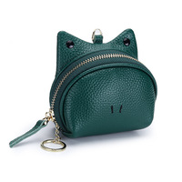 Dompet wanita merek Fashion ritsleting harian dompet kustom 2025 dompet grosir desainer hewan portabel kulit