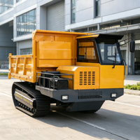 Mini-transporteur électrique sur chenilles 3t pour travaux de terrassement et de construction, idéal pour les petites exploitations agricoles et jardins, compatible avec les pièces détachées pakistanaises, japonaises et indiennes 8 Tome