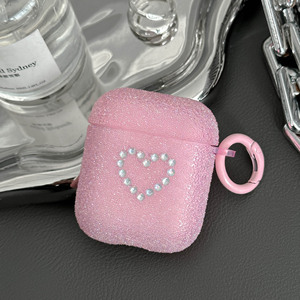 เคสหูฟังสำหรับ airpods 4พร้อมตะขอเกี่ยวสายเพชรสีลูกกวาดแวววาวสำหรับ airpopds Pro 2ND - Product Image 6