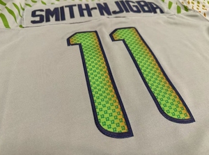 2025 Rivalités de Seattle pour hommes # 11 Jaxon Smith-Njigba # 10 Kupp # 21 Witherspoon # 3 Maillots de football américain Emmanwori - Product Image 3