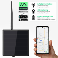 Répéteur radio solaire Heltec V4 D5L-H2, nœud de maillage Lora avec GPS BLE pour application IOT Meshtastic /Meshcore 868mhz 915mhz
