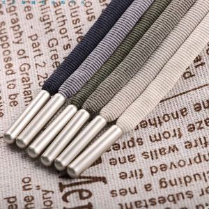 Cordon de serrage 100 % polyester CQ avec extrémité en silicone élastique et cordon ciré pour vêtements, chaussures et sacs - Product Image 2