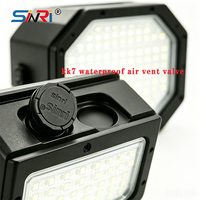 Bouchon de ventilation SINRI résistant aux intempéries KK7 pour égalisation de pression de gaz avec indice de protection IP67/IP68 pour lampadaire routier LED
