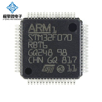 JQW STM32F070RBT6 LQFP-64 Cortex-M0 MCU 128KB Flash USB pour l'électronique grand public Prix réel