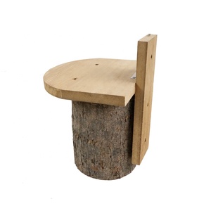 <span class=keywords><strong>Cage</strong></span> à oiseaux en forme de coffre, hôtel pour oiseaux en bois personnalisé, nichoir en bois de peuplier FSC, nichoir en bois pour oiseaux - Product Image 4