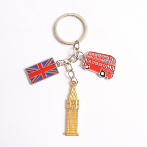 Porte-clés <span class=keywords><strong>en</strong></span> métal souvenir de <span class=keywords><strong>Londres</strong></span>, multi-breloques, Big Ben, <span class=keywords><strong>bus</strong></span> rouge, Union Jack, <span class=keywords><strong>en</strong></span> alliage de zinc, cadeau britannique, vente <span class=keywords><strong>en</strong></span> gros - Product Image 4