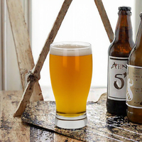Verres à bière en cristal soufflé à la main avec logo personnalisé, verres à bière Pilsner, verres à bière en cristal soufflé à la main, verres à bière de type Pint