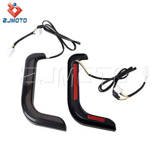 สำหรับ Harley Touring Electra Glide fairing Touring grills สัญญาณไฟเลี้ยวสำหรับ<span class=keywords><strong>1996</strong></span> 2013รุ่นที่มีโคมไฟวิ่ง - Product Image 2