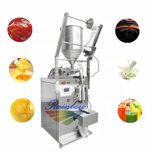 Machine d'emballage de ketchup de tomate entièrement automatique à bas prix pour les petites entreprises