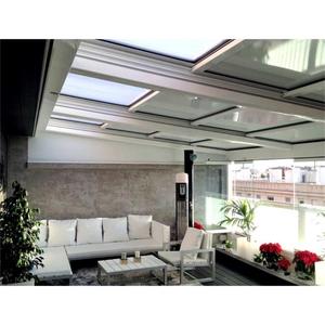 Cơ giới có thể thu vào nhôm hồ sơ sunroom Skylight mái trượt mở Skylight Rèm màn hình cửa sổ gốc - Product Image 6