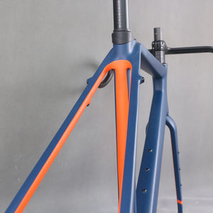 Marco de carbono freno de disco <span class=keywords><strong>bicicleta</strong></span> de grava Cable oculto completo pieza de <span class=keywords><strong>bicicleta</strong></span> fibra de carbono T1000 T4 700X50C <span class=keywords><strong>cuadro</strong></span> GR048 - Product Image 4