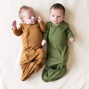 울트라 소프트 메리노 울 가중 아기 침낭 아기 착용 담요 Swaddle 번들 침낭