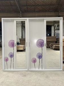 Almar- armario con puertas deslizantes para niños, armario de almacenamiento de acero moderno, armario deslizante de metal, color blanco - Product Image 4