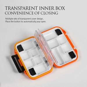 Caja de Pesca Multifuncional Topline de Plástico ABS, Antideslizante e Impermeable, Contenedor de Aparejos de Pesca para Almacenamiento - Product Image 6