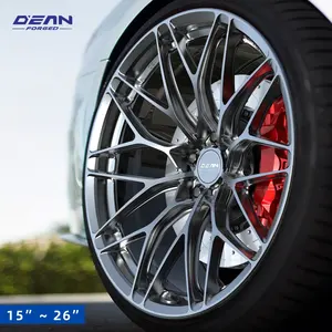 DEAN DL002锻造定制车轮6061-T6铝合金车轮出售16至26英寸用于汽车改装PCD 5x120 5x130 5x112