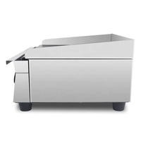 Plaque de cuisson électrique en acier inoxydable à faible consommation pour usage domestique, commercial, automobile et hôtelier - Mini barbecue