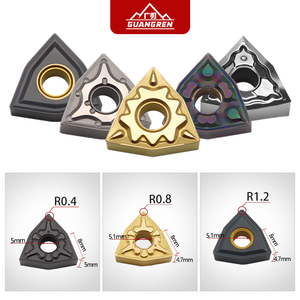 Chèn Cnc Tuyệt Vời Dụng Cụ Tiện Cacbua Chèn Wnmg060408 Gia Công Thất Lạc Thấp Bằng Thép Không Gỉ Nhôm Đồng - Product Image 2