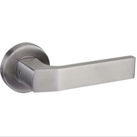 Poignées de porte principales en bois de type L, vente directe d'usine, fabrication de poignées de porte en acier inoxydable