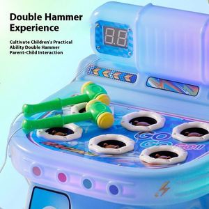 Nouveau modèle de jeu de frappe au marteau électrique pour enfants, en plastique, à monnayeur, petit et mignon, pour usage commercial - Product Image 4