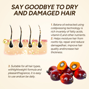 Ensemble Shampooing et Après-Shampooing à l'Huile de Batana OEM – Traitement Hydratant pour Douceur et Brillance Naturelle – Fourniture Professionnelle Marque Privée - Product Image 3