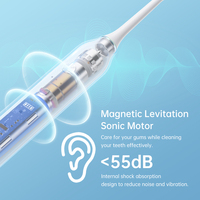 Cepillo de Dientes Eléctrico 2026 con Cabezal de Cerdas Suaves, 9 Combinaciones, 3 Modos x 3 Niveles de Intensidad para Uso en el Hogar y de Viaje