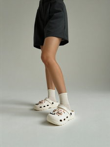 Yearning Fashion Summer Personality Outdoor Soft <b>Flat</b> clogs hole Height Increasing Women Ladies Shoes Slippers <b>Sandales</b> Femme - Product Image 6