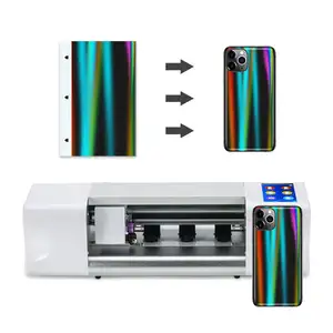 Latest Design Aurora Gradient 3m Sticker Cutting Machine Returns to the Future Stickers for Redmi Note 5 Pro