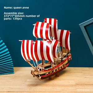 Rompecabezas <span class=keywords><strong>de</strong></span> madera 3D Rompecabezas <span class=keywords><strong>de</strong></span> madera 3D para niños Rompecabezas 3D Regalos Diy - Product Image 3