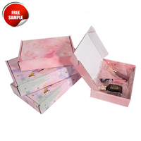Boîte d'emballage en papier cadeau écologique Boîte cadeau imprimée avec logo personnalisé pour bijoux en papier rigide