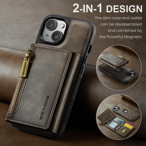 Sang Trọng Ví Có Thể Tháo Rời Thẻ Từ Trường Hợp Điện Thoại Cho <span class=keywords><strong>Iphone</strong></span> 12 13 <span class=keywords><strong>11</strong></span> 14 15 <span class=keywords><strong>Pro</strong></span> <span class=keywords><strong>Max</strong></span> Từ Lật Da Bìa Cho <span class=keywords><strong>Iphone</strong></span> 16 - Product Image 4