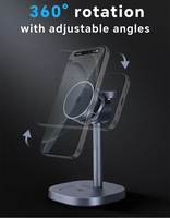 Chargeur sans fil magnétique de haute qualité 25W avec semi-conducteur, chargeur sans fil 3 en 1 pour téléphone, montre, écouteurs, station de charge