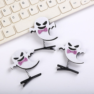 Accesorios para la Cabeza con Temática <span class=keywords><strong>de</strong></span> Halloween: Sombrero <span class=keywords><strong>de</strong></span> Bruja, Calabaza, Fantasma, Murciélago, Gato Negro, Pasadores para el Cabello, Set <span class=keywords><strong>de</strong></span> Regalo para <span class=keywords><strong>Fiesta</strong></span> <span class=keywords><strong>de</strong></span> Halloween y Baile - Product Image 6